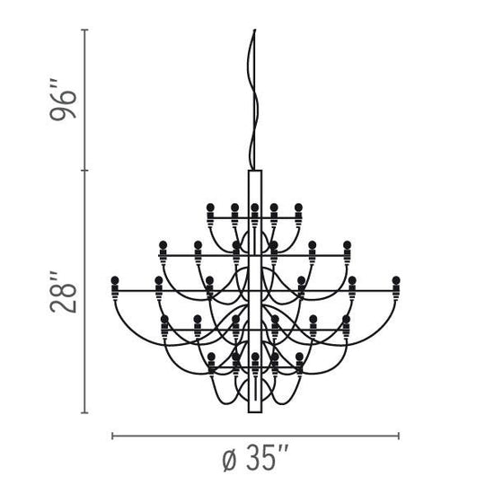 Flos 2097 Suspension Lamp