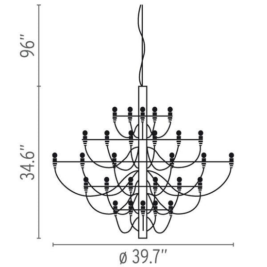 Flos 2097 Suspension Lamp