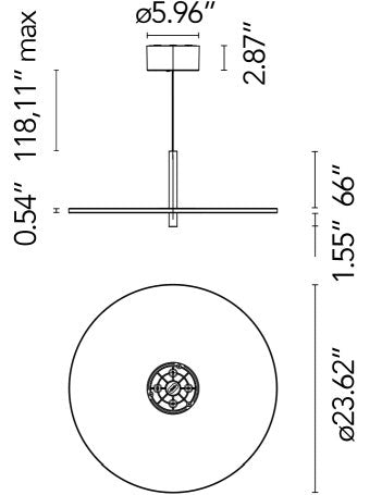 Flos My Disc Pendant Lamp