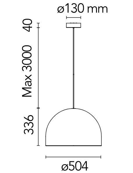 Flos My Dome Suspension Lamp