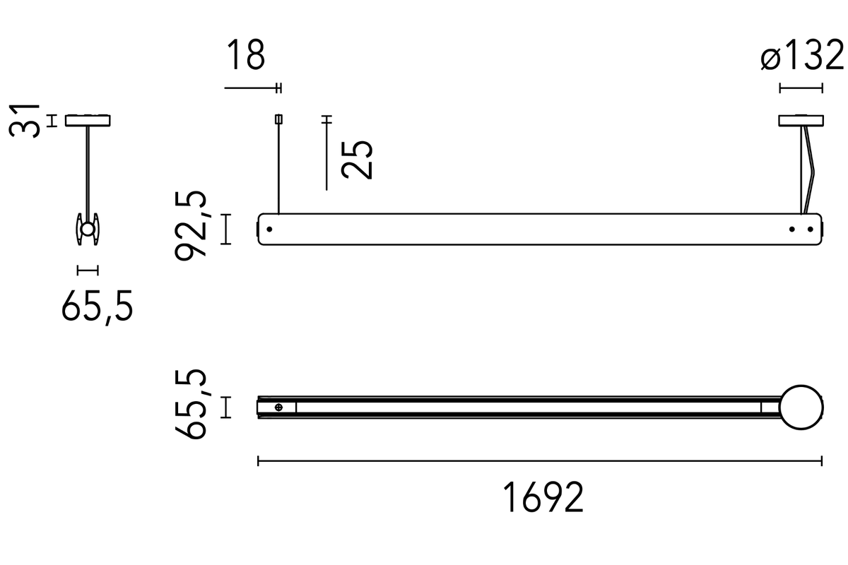 Flos Seki-Han Suspension Lamp