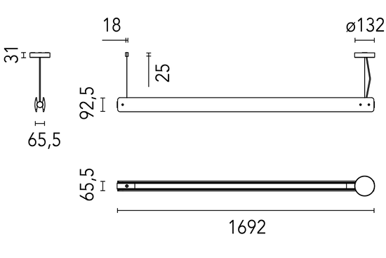 Flos Seki-Han Suspension Lamp