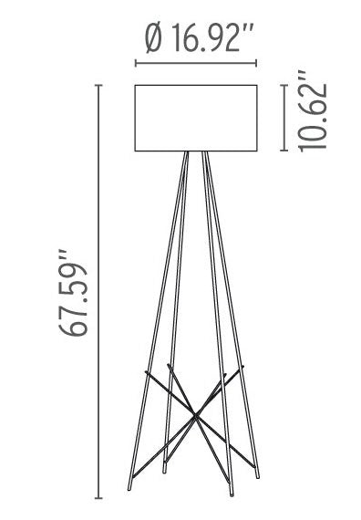 Flos Ray F2 Floor Lamp