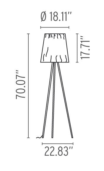 Flos Rosy Angelis Floor Lamp