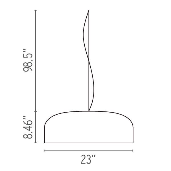 Flos Smithfield LED Suspension Lamp
