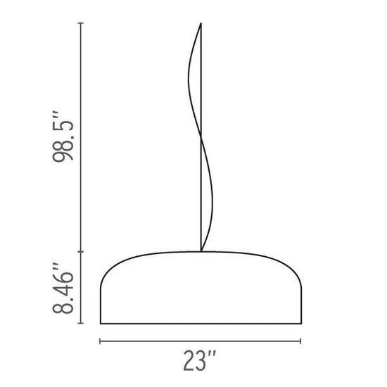 Flos Smithfield LED Suspension Lamp
