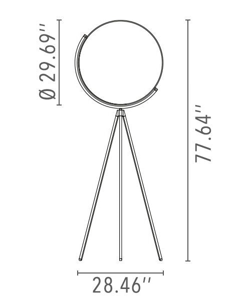 Flos Superloon Floor Lamp