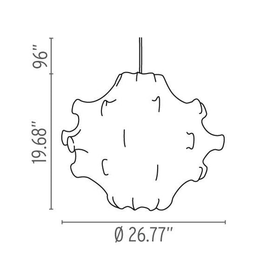 Flos Taraxacum Suspension Lamp