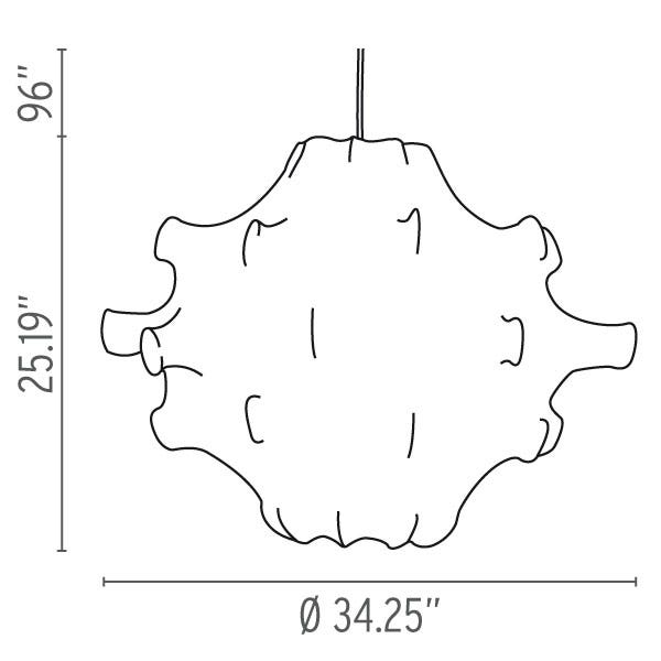 Flos Taraxacum Suspension Lamp