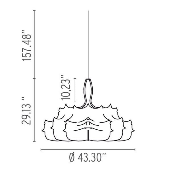 Flos Zeppelin Suspension Lamp