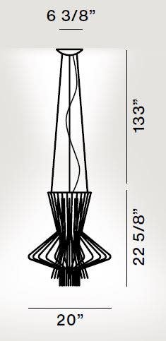 Foscarini Allegretto Ritmico Suspension Lamp
