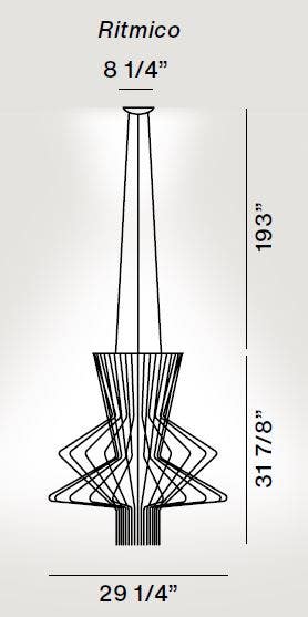 Foscarini Allegro Ritmico Suspension Lamp