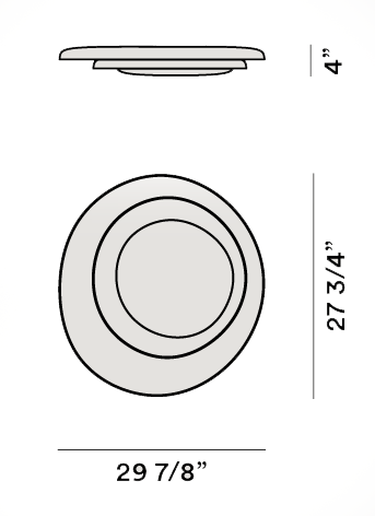 Foscarini Bahia Wall/Ceiling Lamp