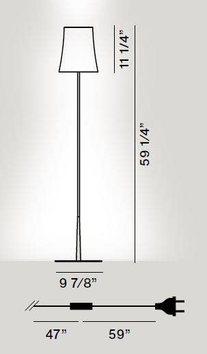 Foscarini Birdie Easy Floor Lamp