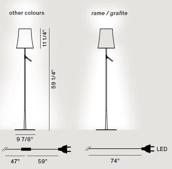 Foscarini Birdie Floor Lamp