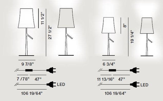 Foscarini Birdie Table Lamp