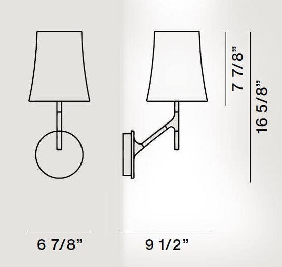 Foscarini Birdie Wall Lamp