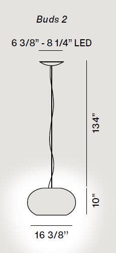 Foscarini Buds 2 Suspension Lamp
