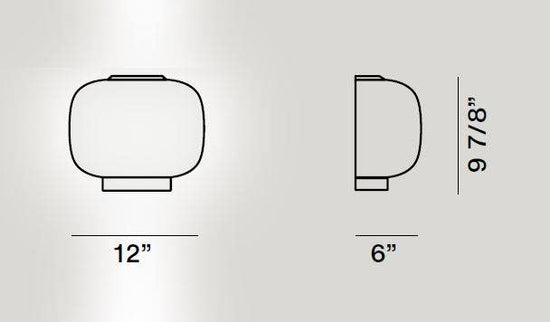 Foscarini Chouchin Semi Wall Lamp