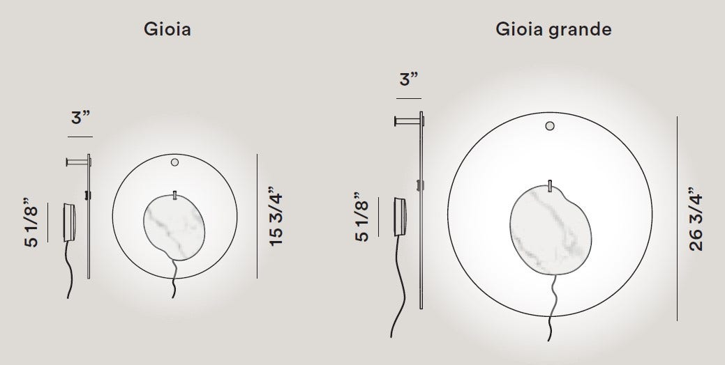Foscarini Gioia Wall Lamp