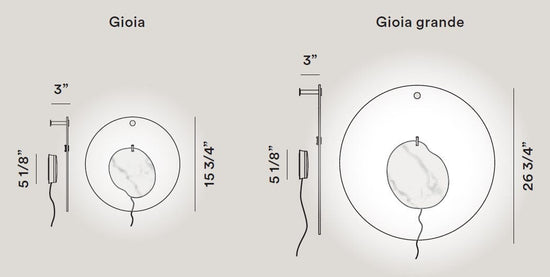 Foscarini Gioia Wall Lamp