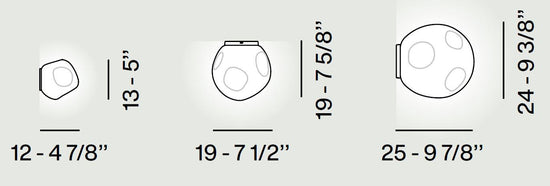 Foscarini Hoba Wall/Ceiling Lamp