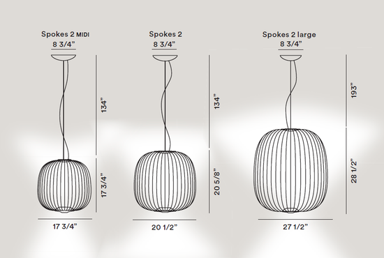 Foscarini Spokes 2 Suspension Lamp