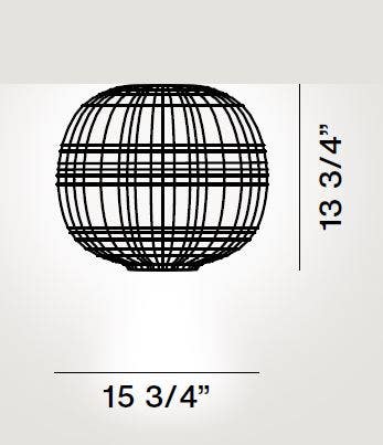 Foscarini Tartan Ceiling Lamp