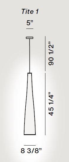 Foscarini Tite 1 Suspension Lamp