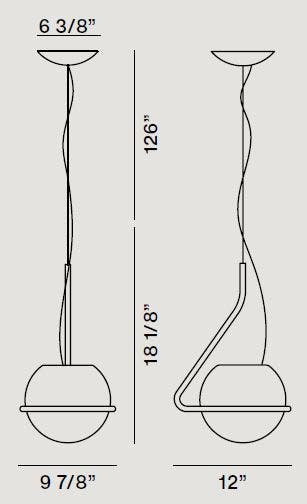 Foscarini Tonda Suspension Lamp