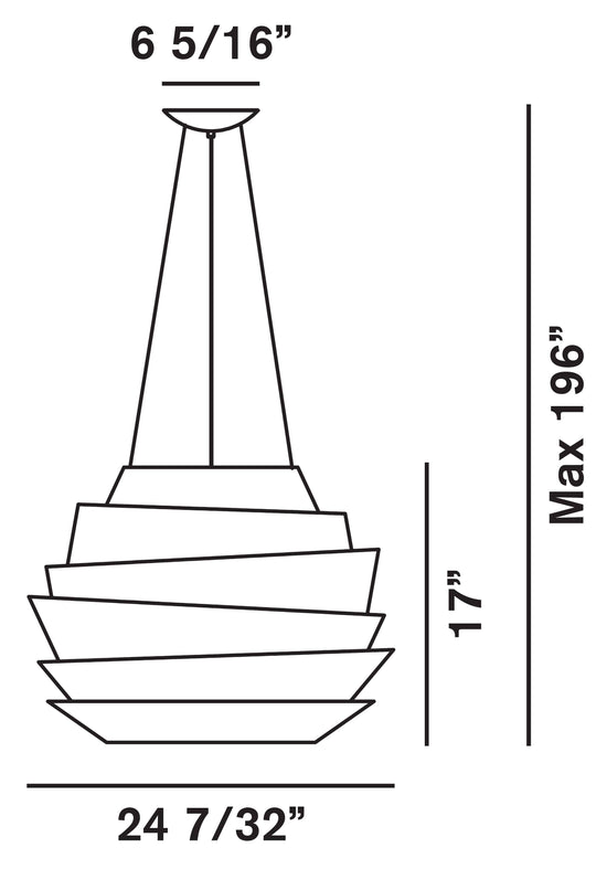 Foscarini Le Soleil Suspension Lamp