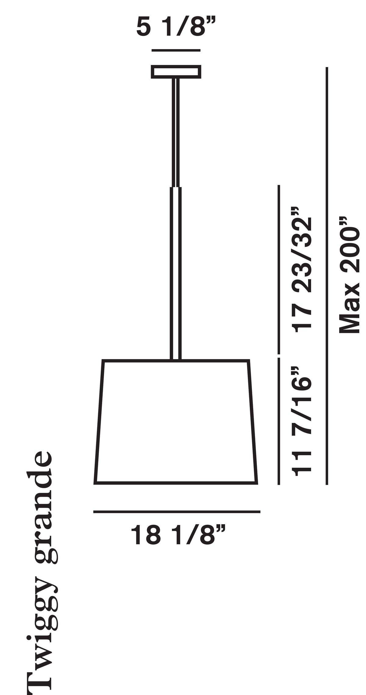 Foscarini Twiggy Suspension Lamp
