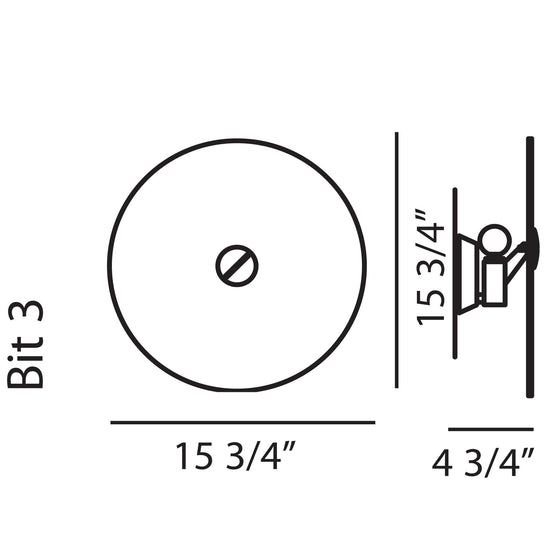 Foscarini Bit 3 Wall Lamp