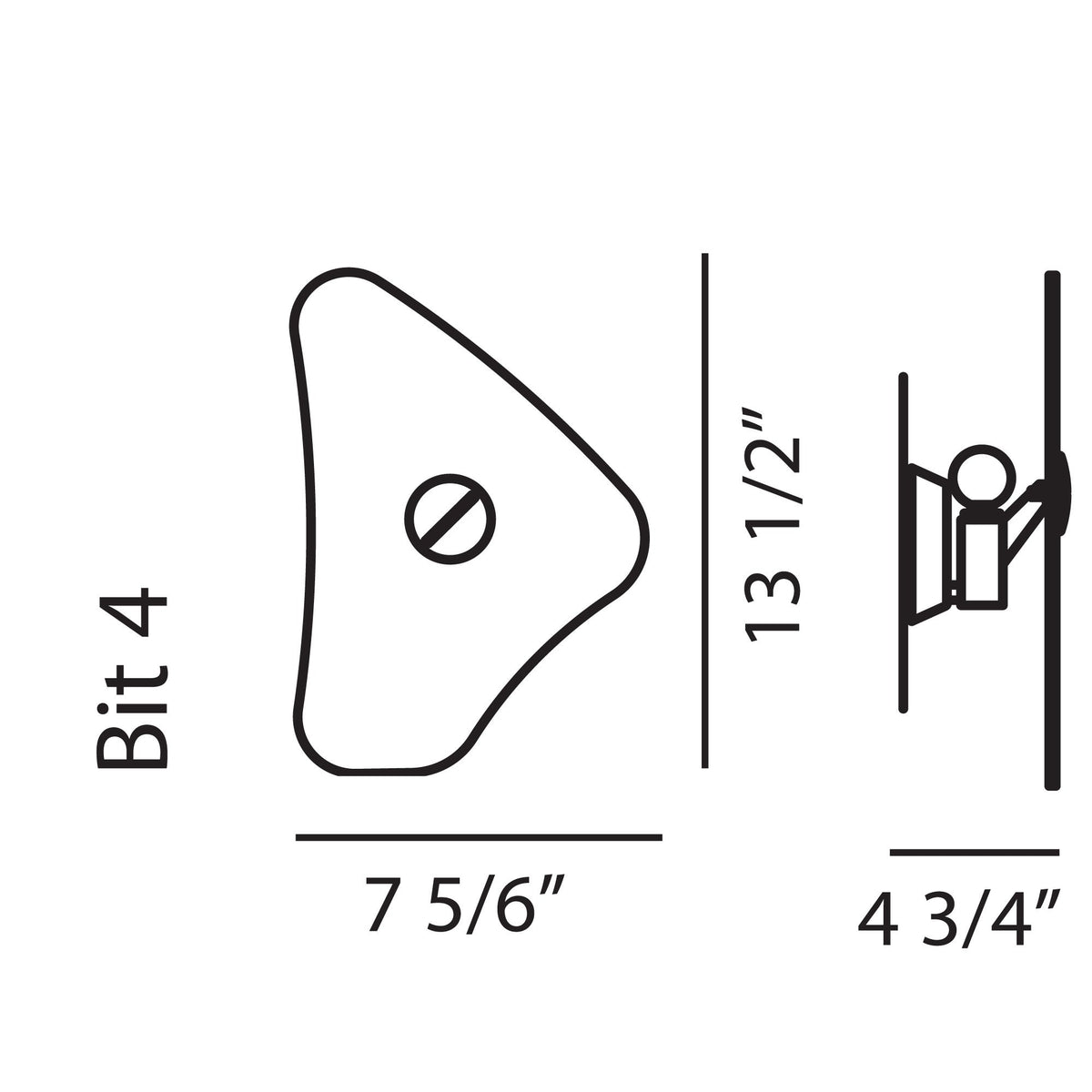 Foscarini Bit 4 Wall Lamp