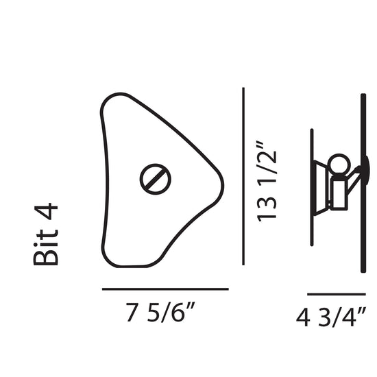 Foscarini Bit 4 Wall Lamp
