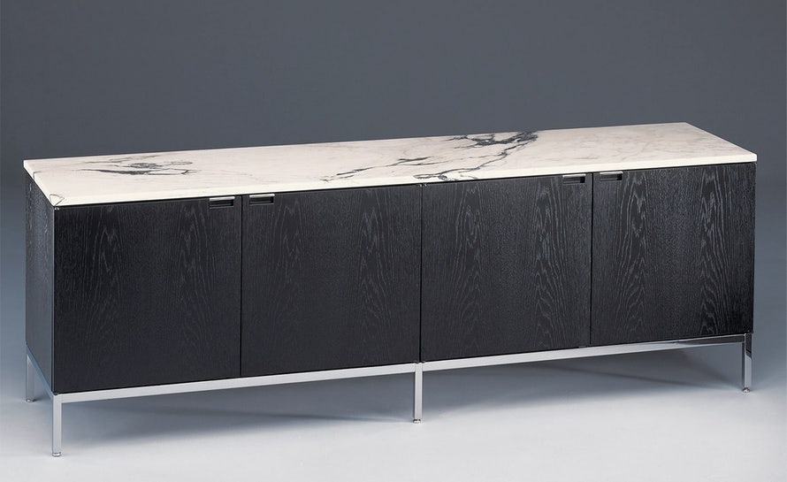 Knoll Florence Knoll® Credenza - Four Position (Four Storage Cabinets) Style 1