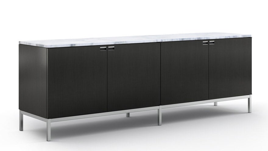 Knoll Florence Knoll® Credenza - Four Position (Four Storage Cabinets) Style 1