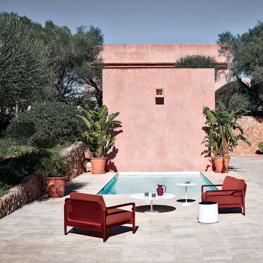 Knoll Lissoni Outdoor Lounge Chair