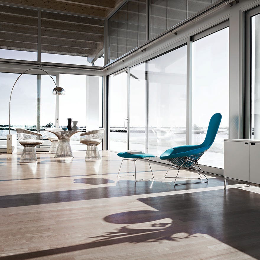 Knoll Harry Bertoia Bird Ottoman