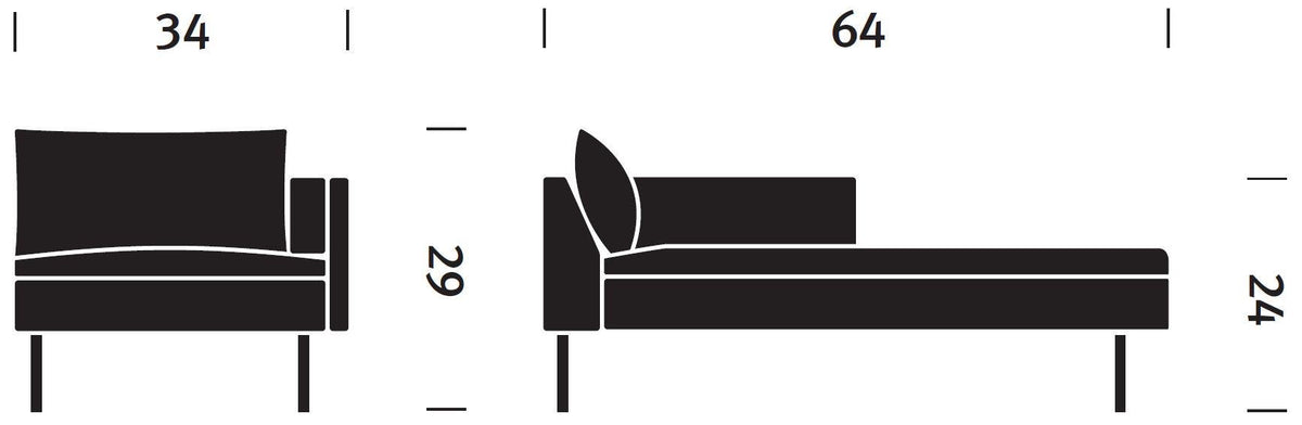 Herman Miller Bolster Chaise