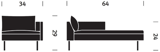 Herman Miller Bolster Chaise