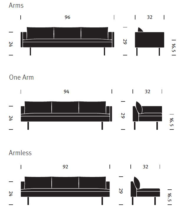 Herman Miller Bolster Sofa