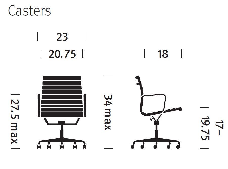 Herman Miller Eames® Aluminum Group Management Chair