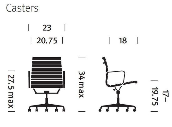 Herman Miller Eames® Aluminum Group Management Chair
