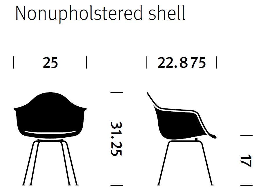 Herman Miller Eames® Molded Fiberglass Armchair (On Production Hold)