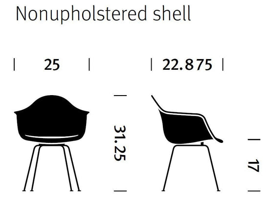 Herman Miller Eames® Molded Fiberglass Armchair (On Production Hold)