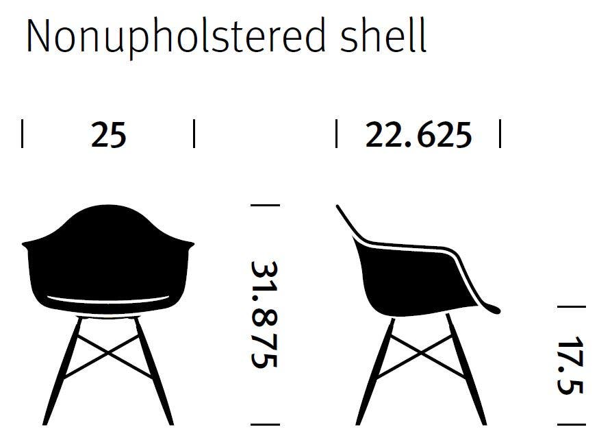 Herman Miller Eames® Molded Fiberglass Armchair (On Production Hold)