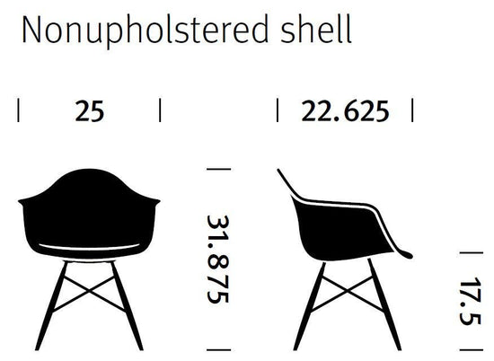 Herman Miller Eames® Molded Fiberglass Armchair (On Production Hold)
