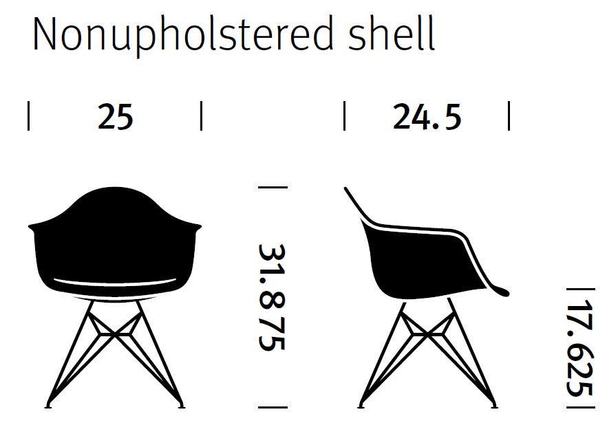 Herman Miller Eames® Molded Fiberglass Armchair (On Production Hold)