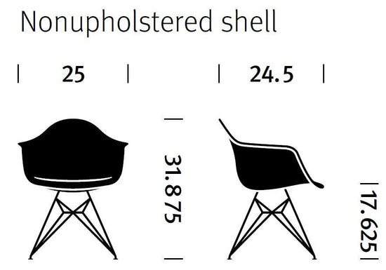 Herman Miller Eames® Molded Fiberglass Armchair (On Production Hold)